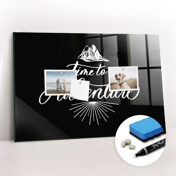 Magnetic dry erase board Adventure
