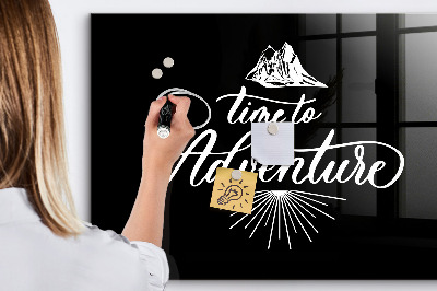 Magnetic dry erase board Adventure