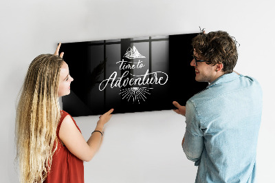 Magnetic dry erase board Adventure