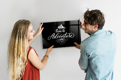 Magnetic dry erase board Adventure