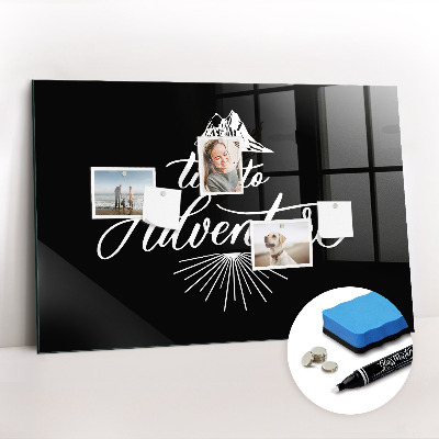 Magnetic dry erase board Adventure