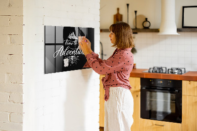 Magnetic dry erase board Adventure