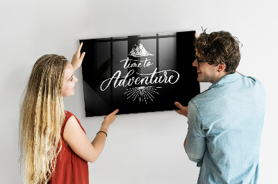 Magnetic dry erase board Adventure