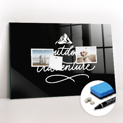 Magnetic marker board Outdoor adventure