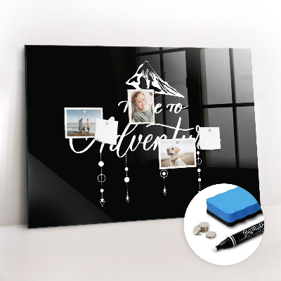 Magnetic dry erase board Adventure