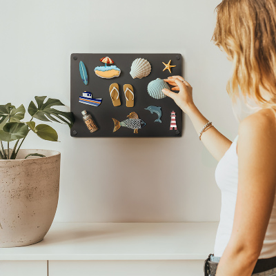 Vacation magnet board 11 x 15 in (30 x 40 cm)