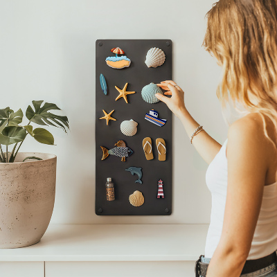 Souvenir magnet display board in size 15 × 23 inches (30 × 70 cm)