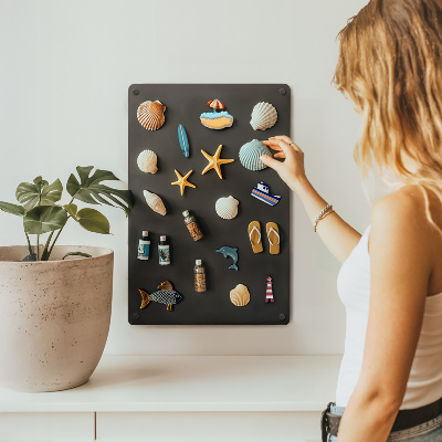Decorative magnet board measuring 11 x 27 inches (approx. 40 x 60 cm)