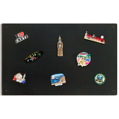 Wall-mounted magnetic board in size 19 × 31 in (50 × 80 cm)
