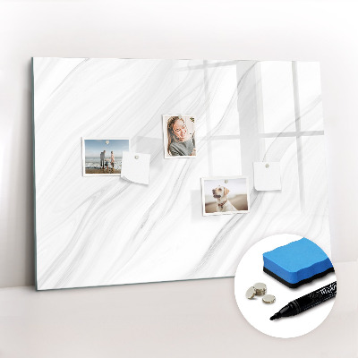Magnetic drawing board Decorative marble