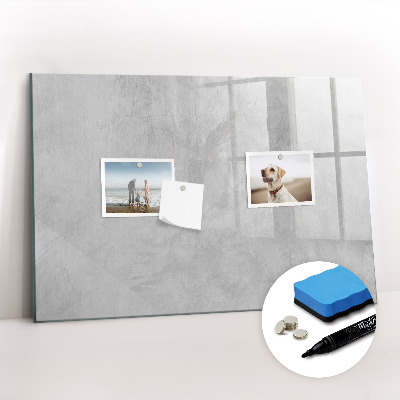 Magnetic erase board Stone wall