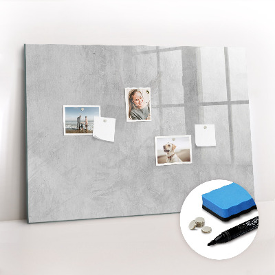 Magnetic erase board Stone wall