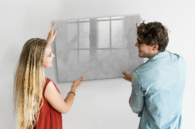 Magnetic erase board Stone wall