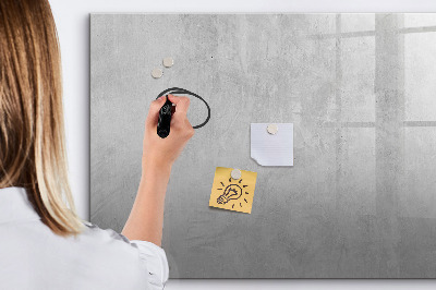 Magnetic erase board Stone wall