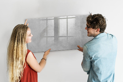 Magnetic erase board Stone wall