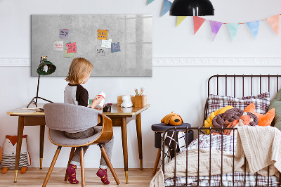 Magnetic erase board Stone wall