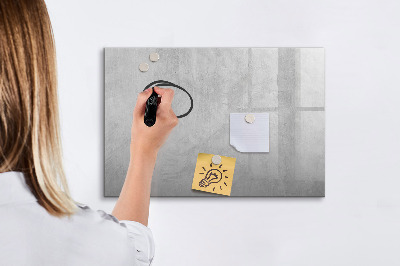 Magnetic erase board Stone wall