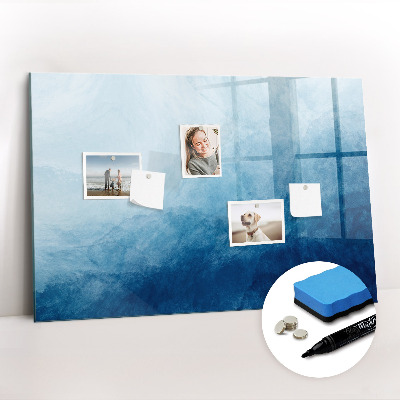 Magnetic erase board Abstraction water