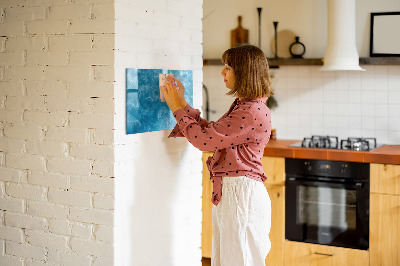 Magnetic erase board Sea water
