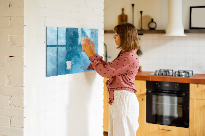 Magnetic board for writing Sea Water