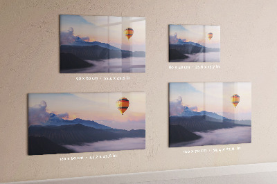 Magnetic writing board Beautiful landscape