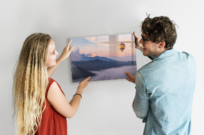 Magnetic writing board Beautiful landscape
