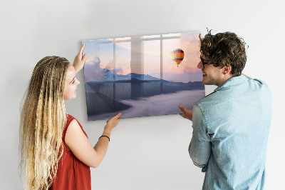 Magnetic writing board Beautiful landscape
