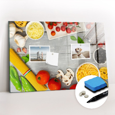 Magnetic writing board Ingredients