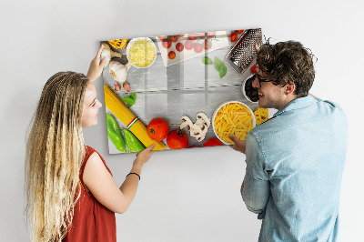 Magnetic board for drawing Ingredients