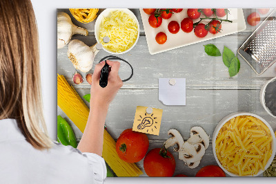 Magnetic board for drawing Ingredients