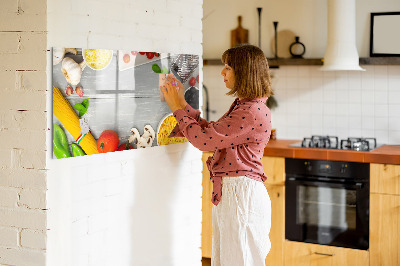 Magnetic board for drawing Ingredients