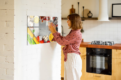 Magnetic writing board Ingredients