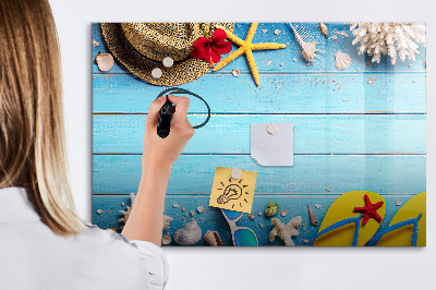Magnetic erase board Beach accessories