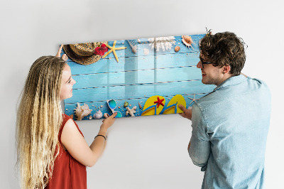Magnetic erase board Beach accessories