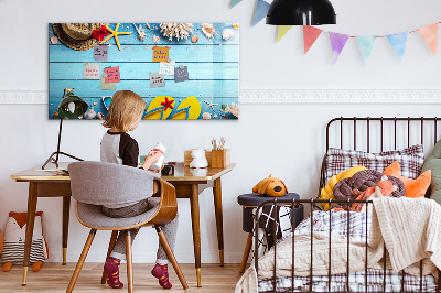 Magnetic erase board Beach accessories