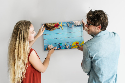 Magnetic erase board Beach accessories