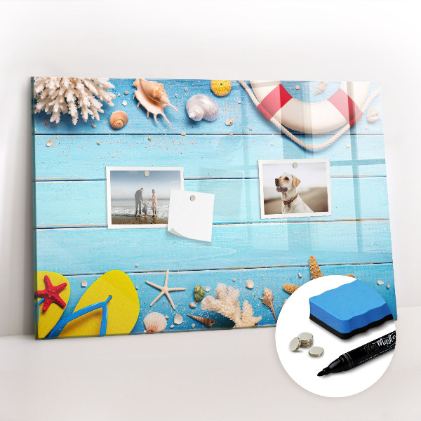 Magnetic board for writing Beach Gadgets