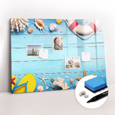 Magnetic writing board Beach gadgets