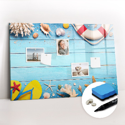 Magnetic board for writing Beach Gadgets