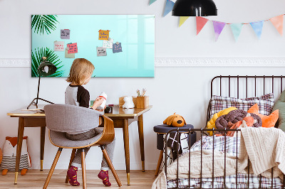 Magnetic erase board Palm leaves