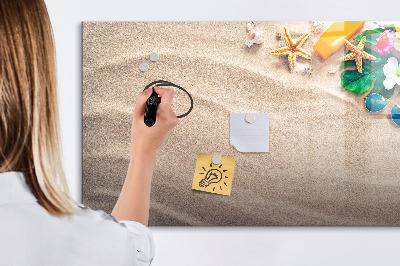 Magnetic writing board Summer accessories