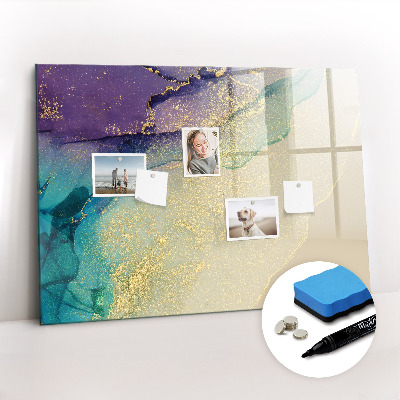 Magnetic board for drawing Elegant abstraction