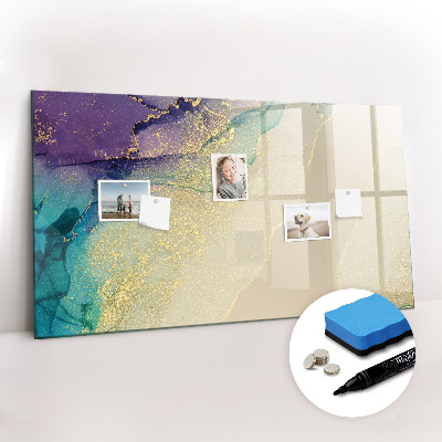 Magnetic board for drawing Elegant abstraction