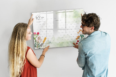 Magnetic erase board Place for the recipe
