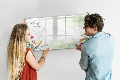 Magnetic writing board Place for the recipe