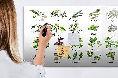 Magnetic erase board Types of trees
