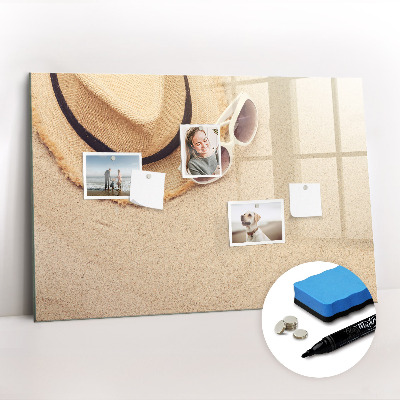 Magnetic writing board Summer accessories