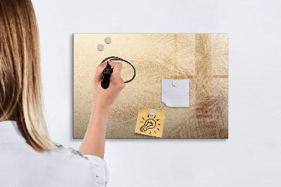 Magnetic erase board Abstract leaves