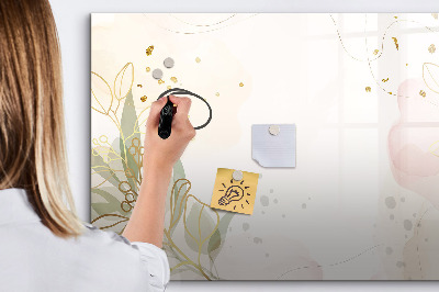 Magnetic drawing board Pastel abstraction