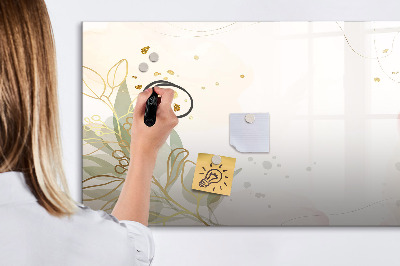 Magnetic writing board Pastel abstraction